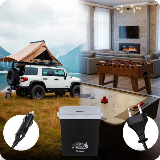 Alimentare duală 12 V și 230 V