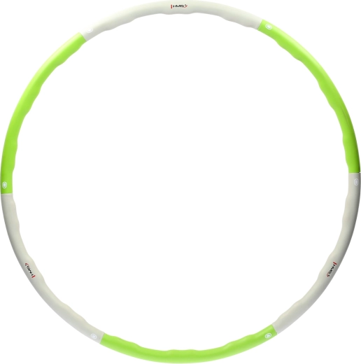 Cerc hula hoop de masaj HMS HHP003, 100 cm – verde