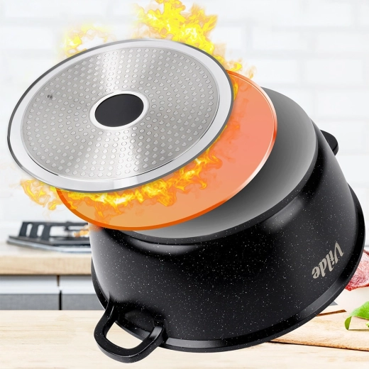 Prindere sigură și compatibilitate cu inducția