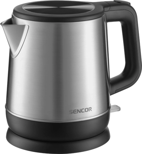 Fierbător electric Sencor din oțel inoxidabil, 1 l