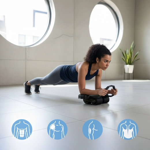 Patru roți late pentru stabilitate maximă