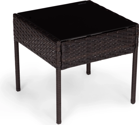 Măsuță cu sticlă securizată