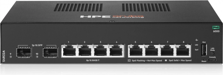 Comutator Aruba Networking 6000 8G 2SFP
