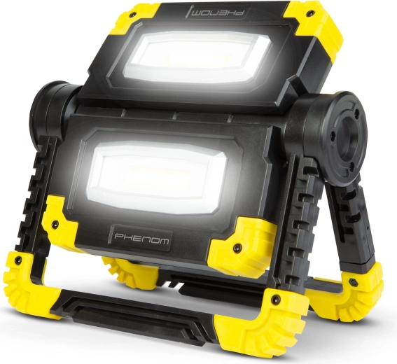 Proiector LED multifuncțional cu acumulator Phenom 2 × 1000 lm
