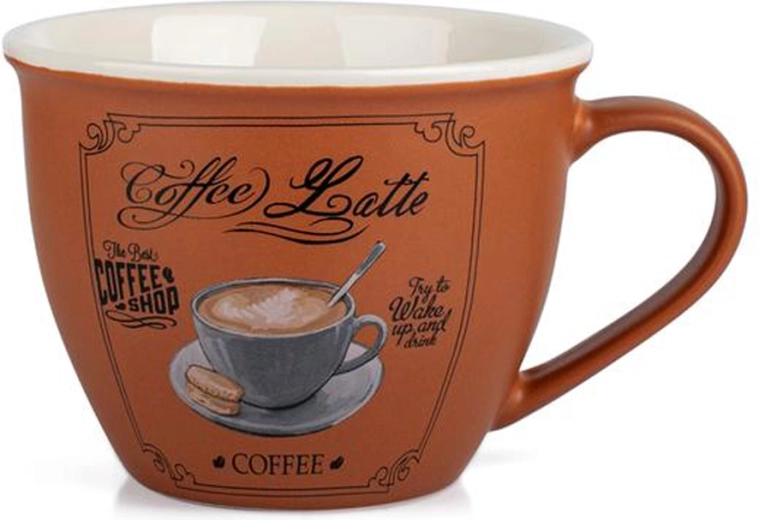 Cană din ceramică pentru cafea 500 ml, 2 variante