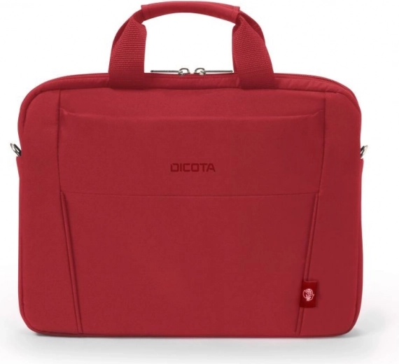 DICOTA Eco Slim Case BASE 13–14.1" geantă roșie pentru laptop
