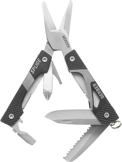 Gerber Splice Pocket Tool – foarfecă multifuncțională de buzunar, 9 funcții