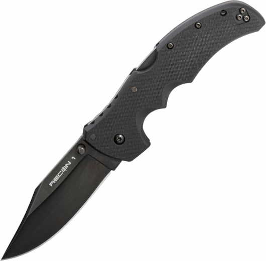 Cuțit tactic pliabil Cold Steel Recon 1 10,2 cm, negru, G10 - 1 bucată