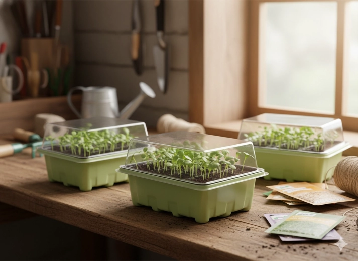 Microclimat stabil pentru germinare rapidă