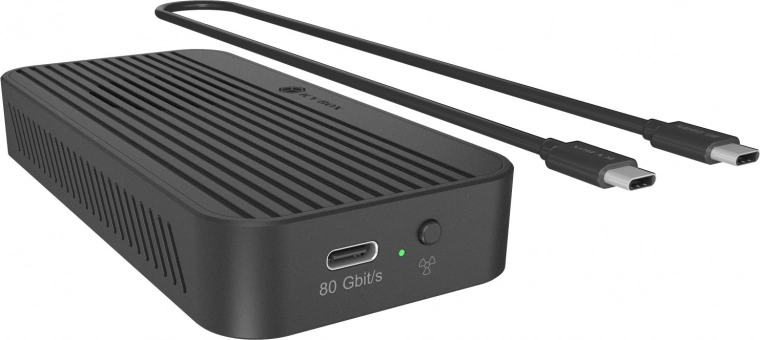 ICY BOX carcasă externă pentru SSD M.2 NVMe Thunderbolt 5 80 Gb/s