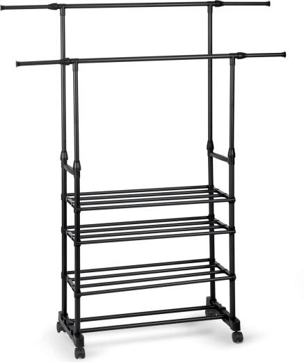 Patru rafturi inferioare pentru încălțăminte și cutii