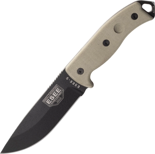 Cuțit de supraviețuire ESEE Model 5 cu teacă Kydex