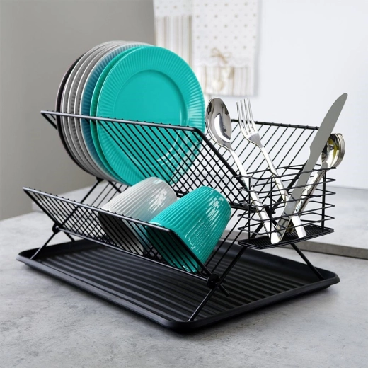 Tavă de scurgere detașabilă și blat uscat