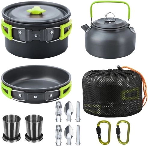 Echipare completă de camping pentru 2 persoane