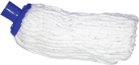 Cap de mop cu șnururi 100 g, filet fin, albastru