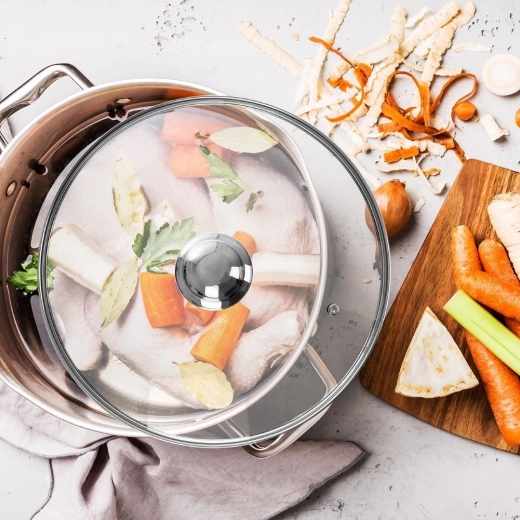 Vizibilitate clară a gătirii fără ridicarea capacului