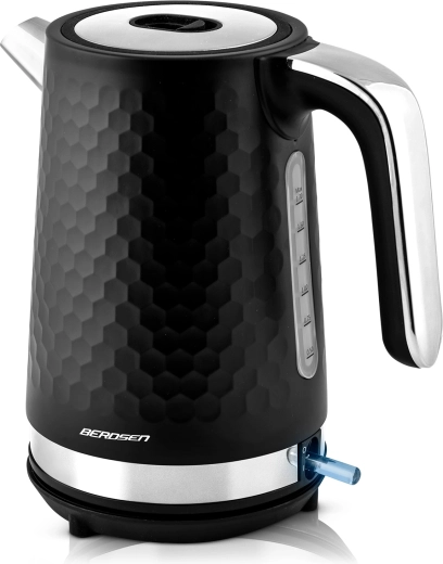 Construcție metalică mată cu comutator iluminat