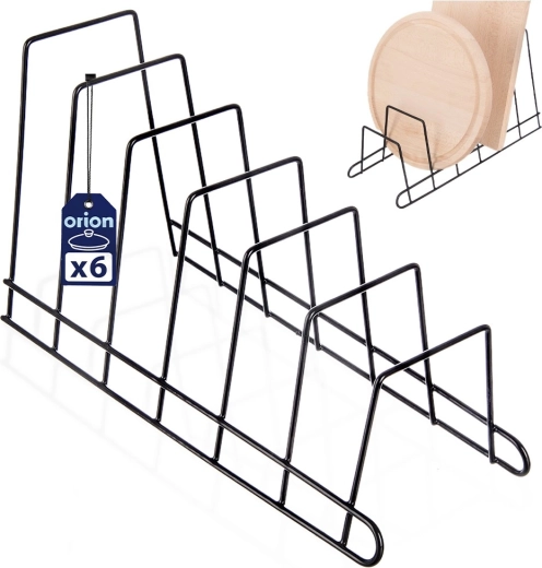 Depozitare clară și verticală pentru până la 6 piese