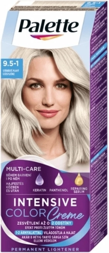 Palette Intensive Color Creme 9.5-1 blond argintiu 50 ml