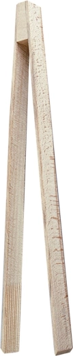 Pensetă din lemn tip spatulă 32 cm