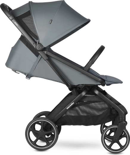 Roți mari și suspensie completă pentru o deplasare lină