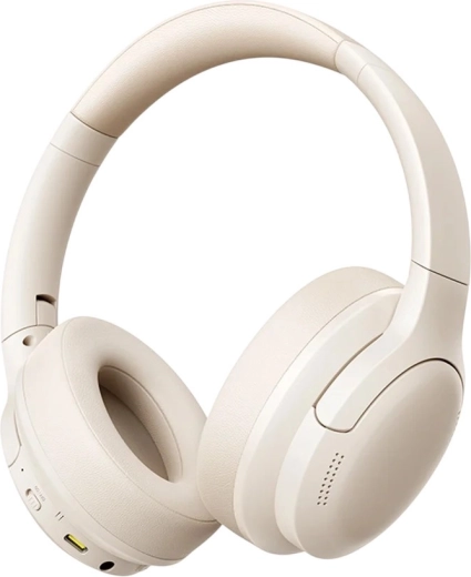 Baseus Bass BH1 Lite căști wireless over-ear Bluetooth 6.0 bej