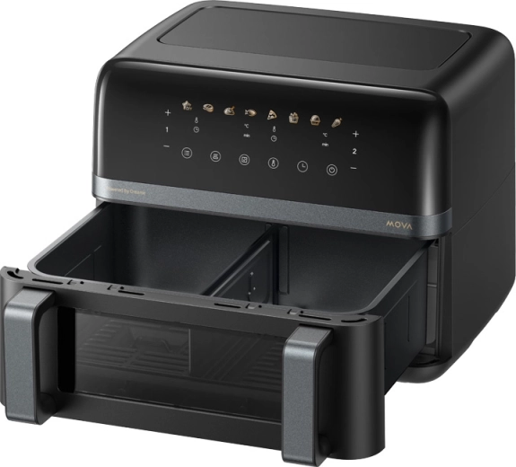 Coș FlexZone™ 9 l: o zonă mare sau două zone separate
