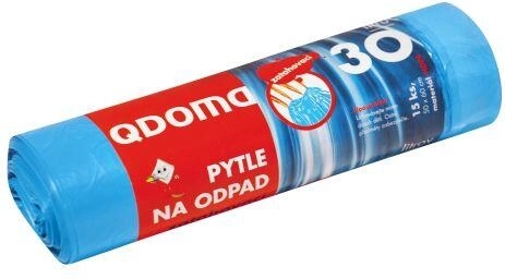 Saci de gunoi cu șnur de strângere 30–35 l, 50 × 60 cm, 15 buc.