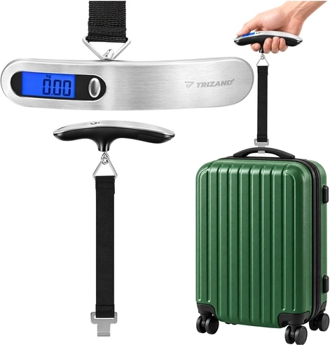 Cântar digital suspendat pentru bagaje Trizand 50 kg
