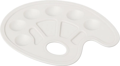 Paletă cu compartimente și mâner ergonomic