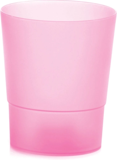Ghiveci pentru orhidee COUBI ORCHID 12,5 cm – roz transparent