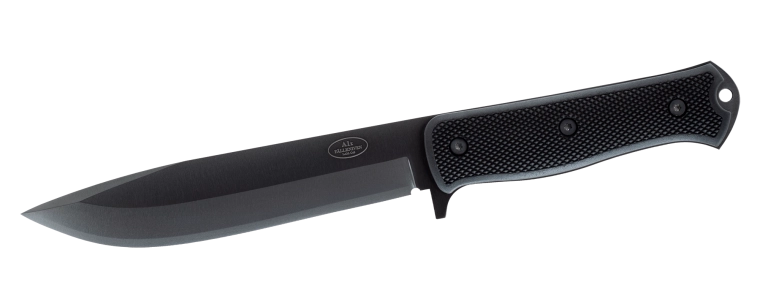 Fällkniven A1XB X‑Series cuțit de supraviețuire 16,1 cm, negru, toc Zytel