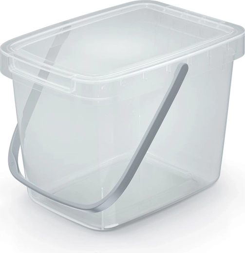 Coș de gunoi Systema Q Collect 6 l transparent