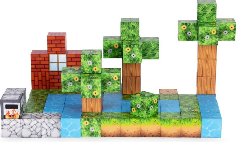 Peisaje și construcții voxel creative