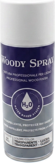 Lac transparent lucios profesional și grund pentru lemn de exterior 400 ml