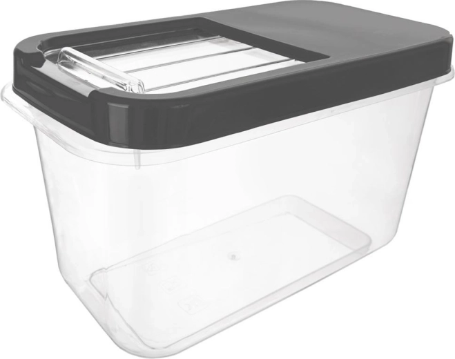 Orion cutie de depozitare cu capac glisant 10 l gri
