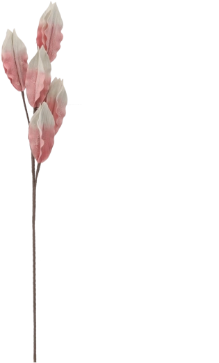 Floare artificială decorativă 105 cm roz