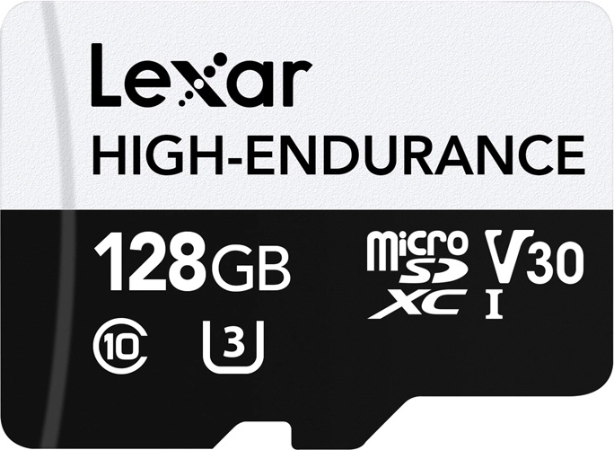 Card de memorie Lexar High-Endurance microSDHC/microSDXC 128 GB