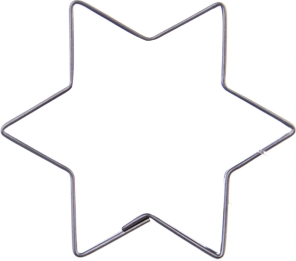 Decupator din inox în formă de stea, 6,5 cm