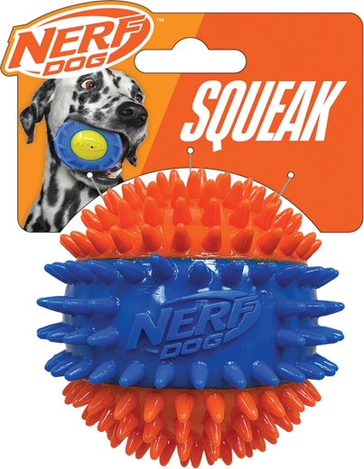 Nerf Dog minge cu țipător și proeminențe 6,9 cm