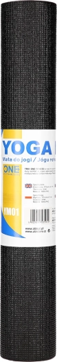 Saltea de yoga ONE FITNESS YM01 neagră