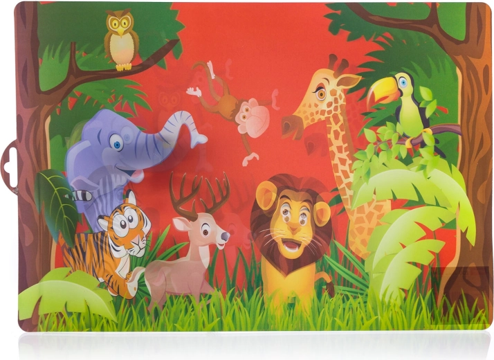 Suport de masă din plastic pentru copii ZOO 43 × 29 cm