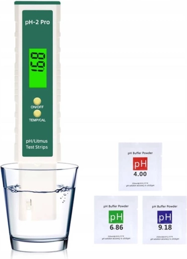 Măsurător pH apă RENEW FORCE PH-2 Pro cu ATC și set de calibrare