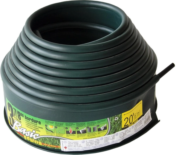 Bordură de gazon JACOB 10 × 600 cm verde