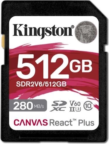 Card de memorie SD 512GB Canvas React Plus
