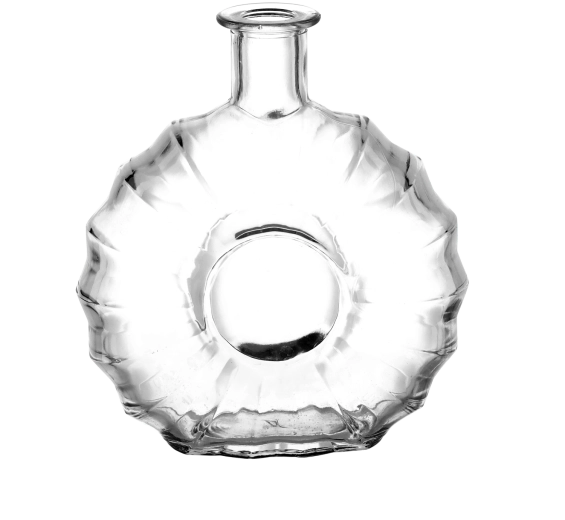 Sticlă 500 ml cu medalion și dop de plută 21 mm