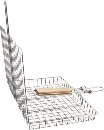 Mâner lung din lemn pentru grătar sigur