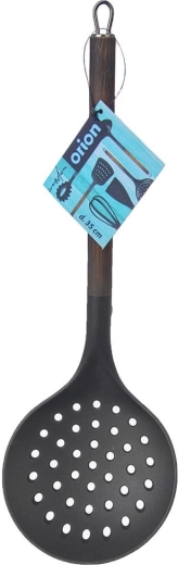 Mâner ergonomic cu decor de lemn