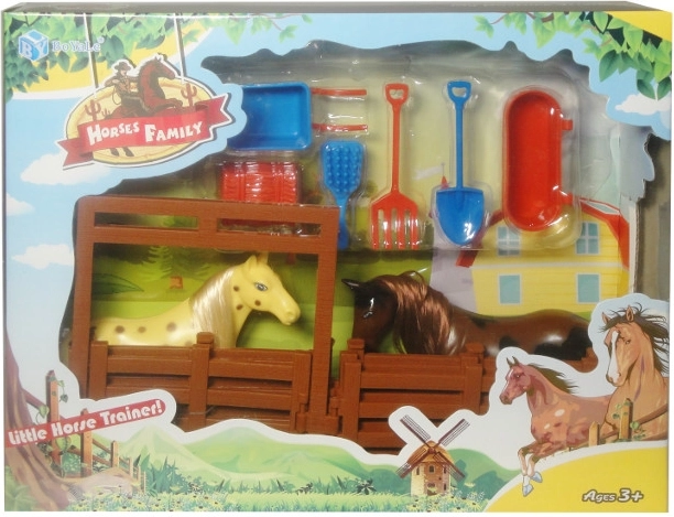 Set de ponei în țarc cu accesorii