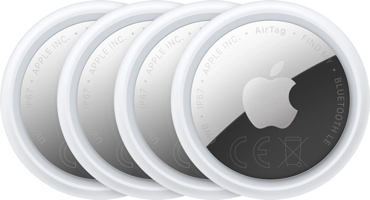Apple AirTag a 2-a generație – set de 4 bucăți